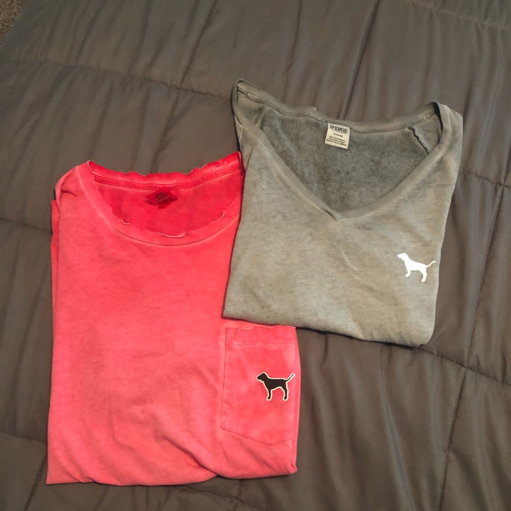 Bundle of PINK Shirts Size M